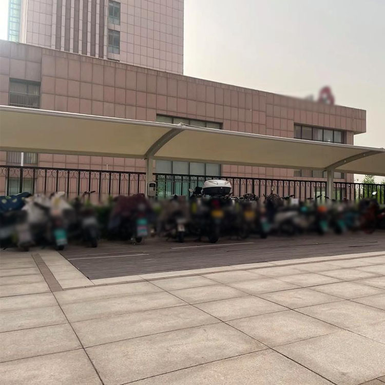 双鸭山膜结构电动车棚