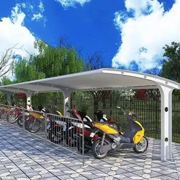 双鸭山膜结构电动车棚